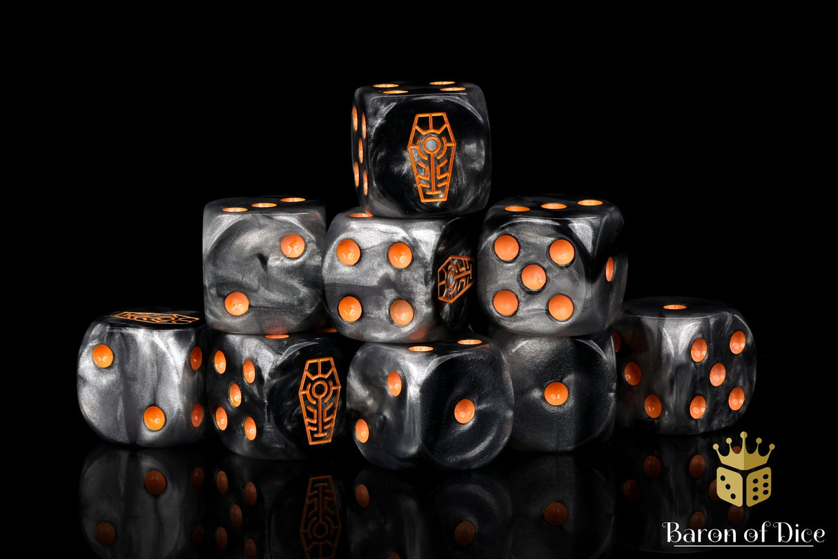 Day of the Dead, Orange Coffin Dice