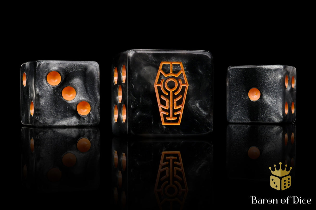 Day of the Dead, Orange Coffin Dice