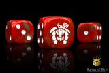 Crisis Robot, Red 16mm Dice