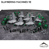 Slumbering Machines 11e Foldable Tournament Terrain - NextGen Color Black + Green