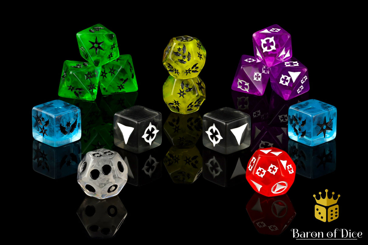 Galactic RPG, Dice Set