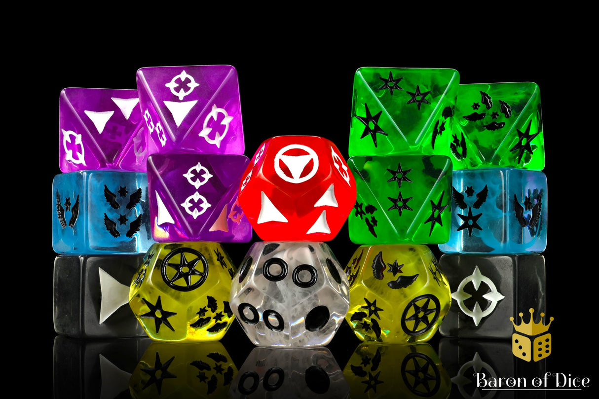 Galactic RPG, Dice Set