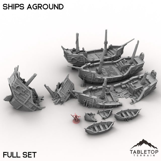 Ships Aground - Full Set