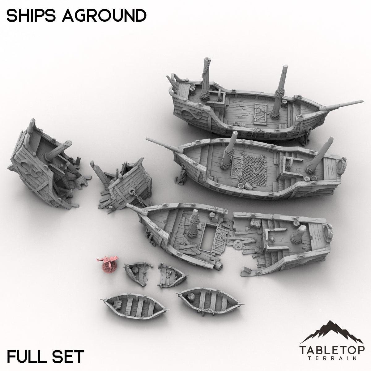 Ships Aground - Full Set