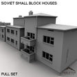 Soviet Small Block Houses - Full Set