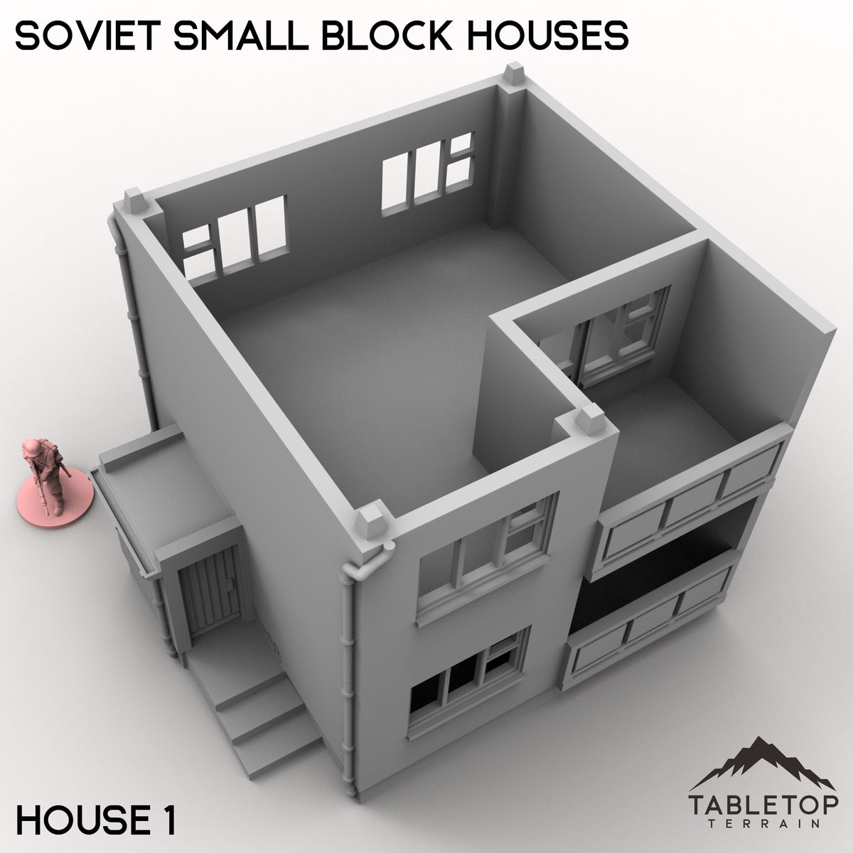 Soviet Small Block Houses - House 1