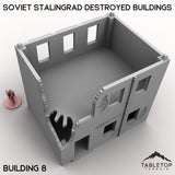 Soviet Stalingrad Destroyed Buildings - Building 8