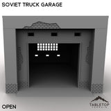 Soviet Truck Garage - Open
