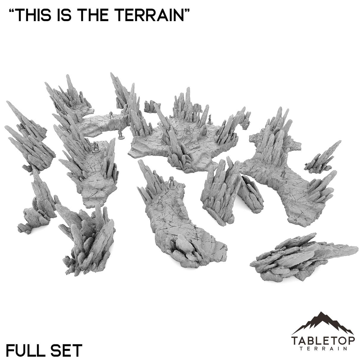 Jagged Rocks - "This Is The Terrain"