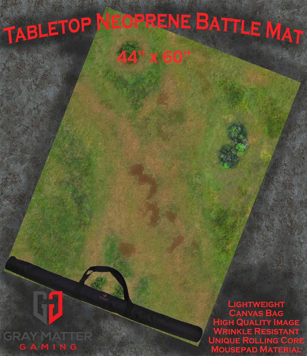 Traveler's Road - Neoprene Battle Mat - Warhammer, AoS, 40K, Kill Team, MCP, Shatterpoint, Legion, More