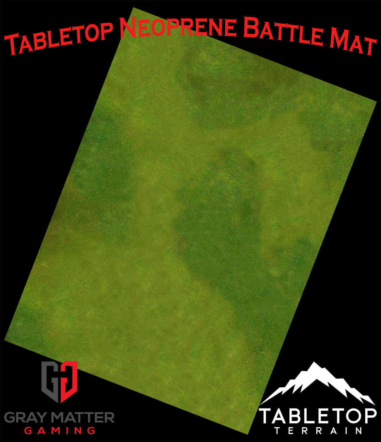 Verdant Fields 2 - Neoprene Battle Mat - Warhammer, AoS, 40K, Kill Team, MCP, Shatterpoint, Legion, More