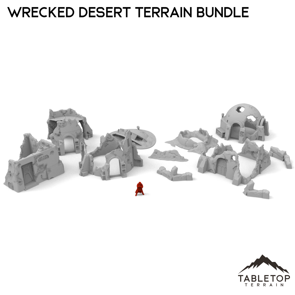 Wrecked Desert Terrain Bundle