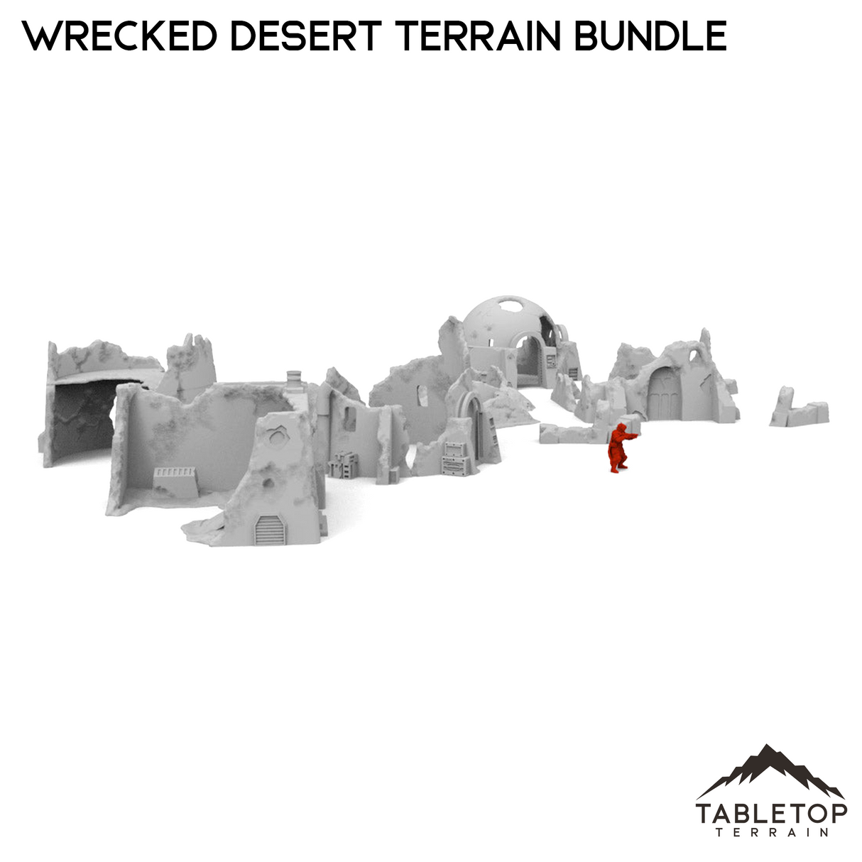 Wrecked Desert Terrain Bundle