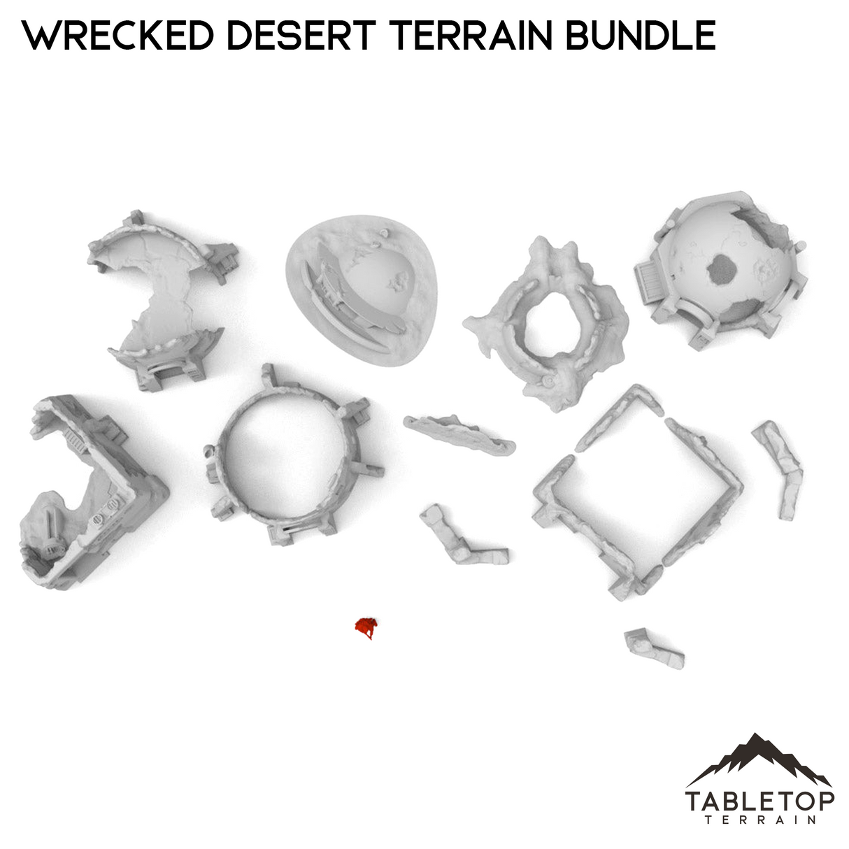 Wrecked Desert Terrain Bundle