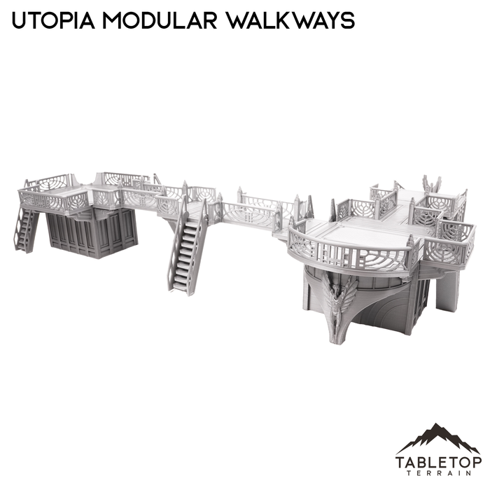 Utopia Modular Walkways Inspired by Theed