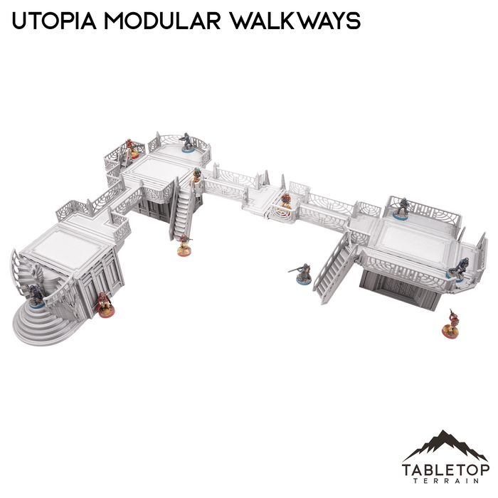 Utopia Modular Walkways Inspired by Theed