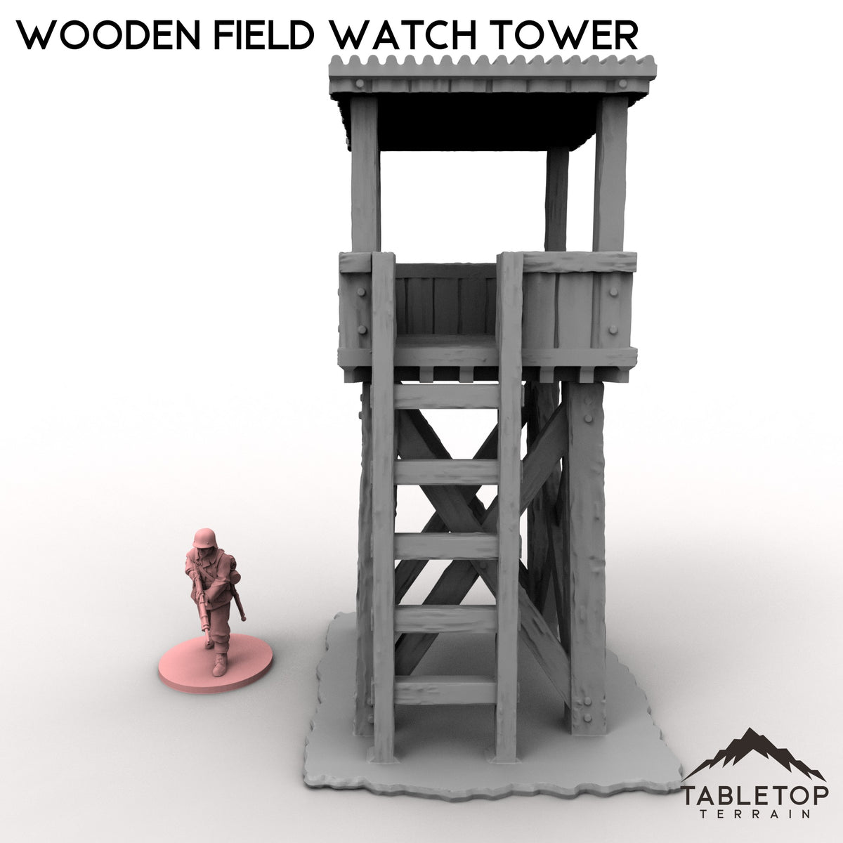 Wooden Field Watch Tower