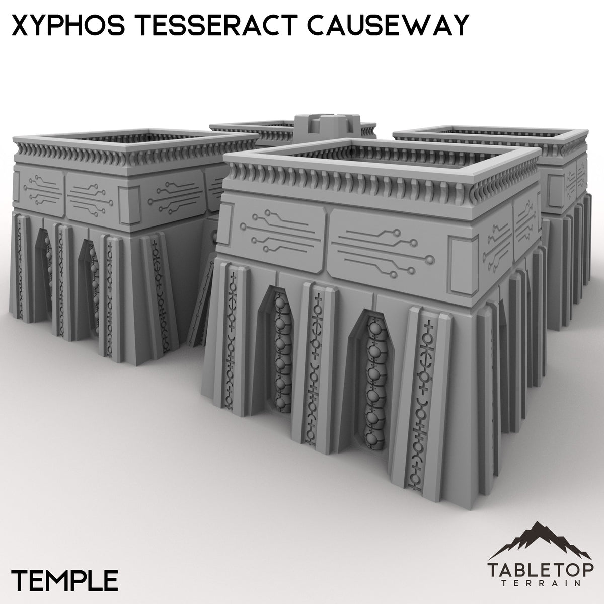 Xyphos Tesseract Causeway - Temple