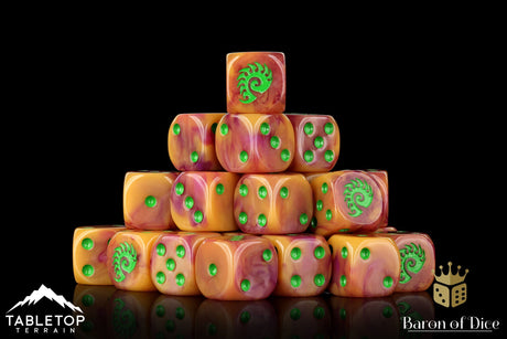 BaronOfDice Alien 16mm Dice 4