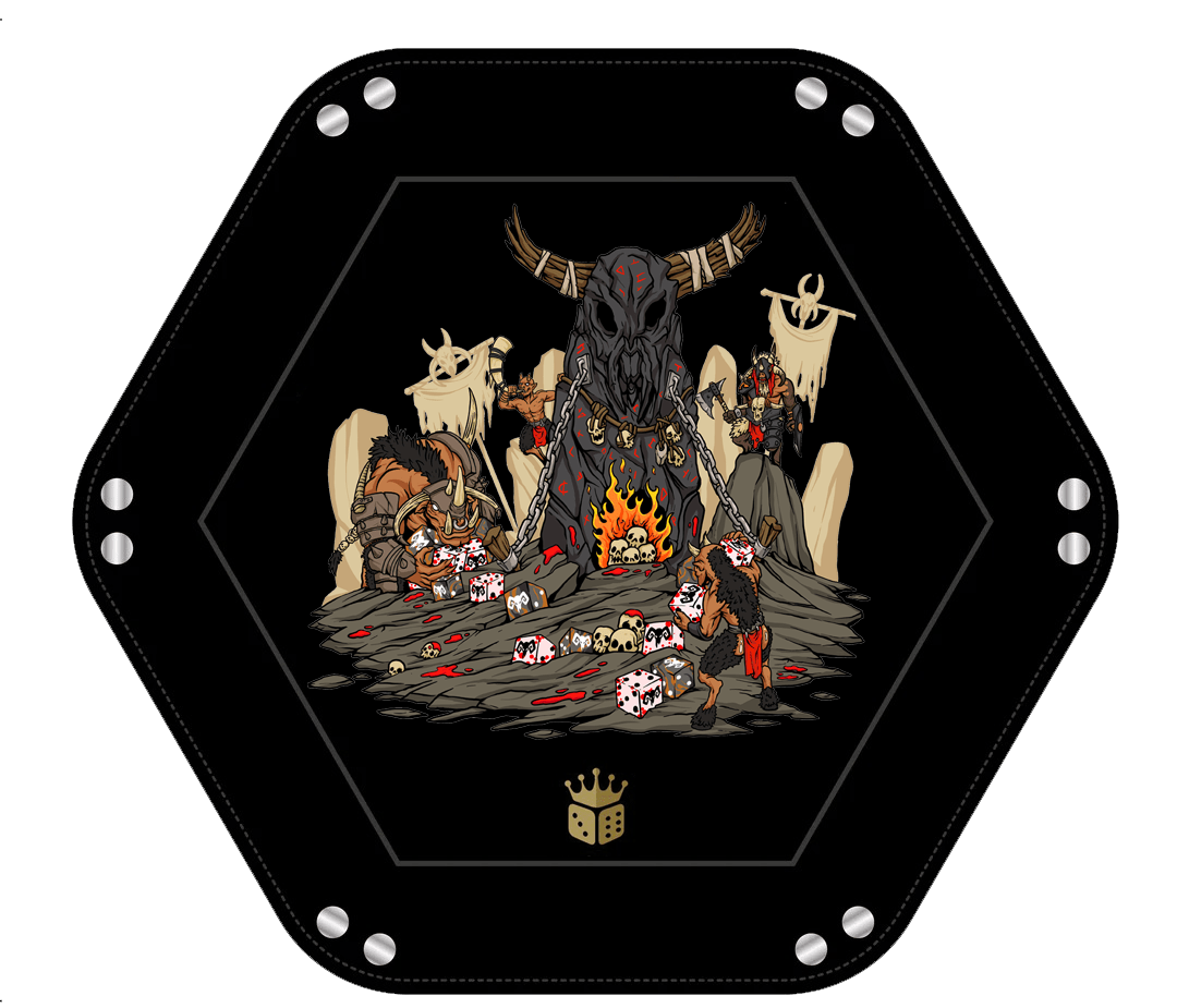 BaronOfDice Beast Men .Premium Dice Trays