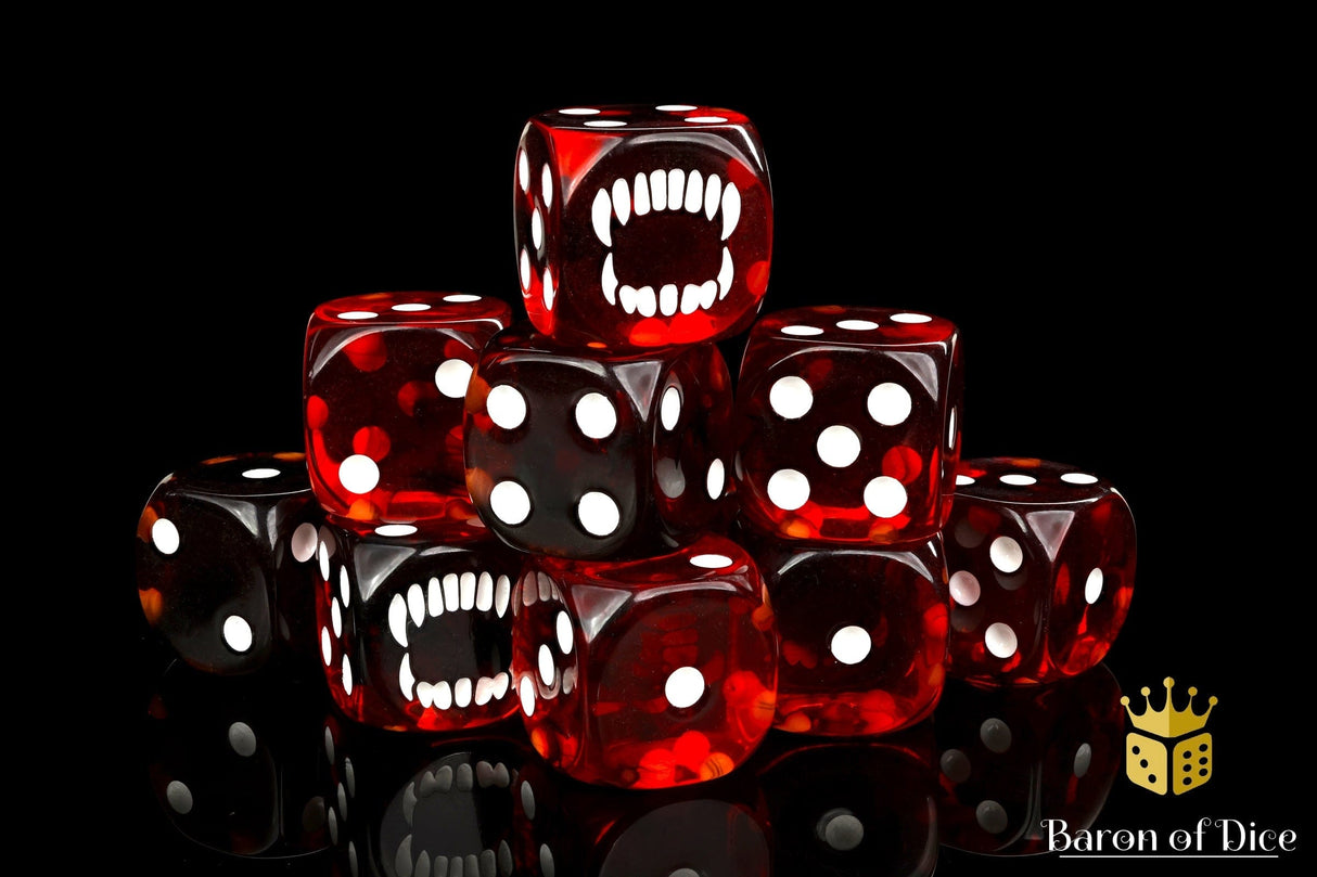 BaronOfDice Bloody Bite 16mm Dice