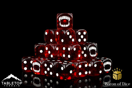 BaronOfDice Bloody Bite 16mm Dice