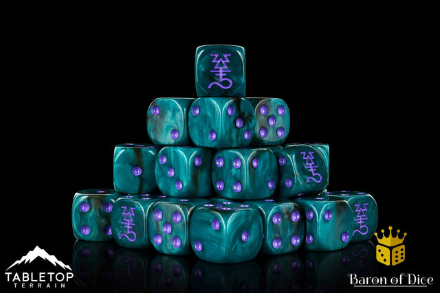 BaronOfDice Dark Ones 16mm Dice