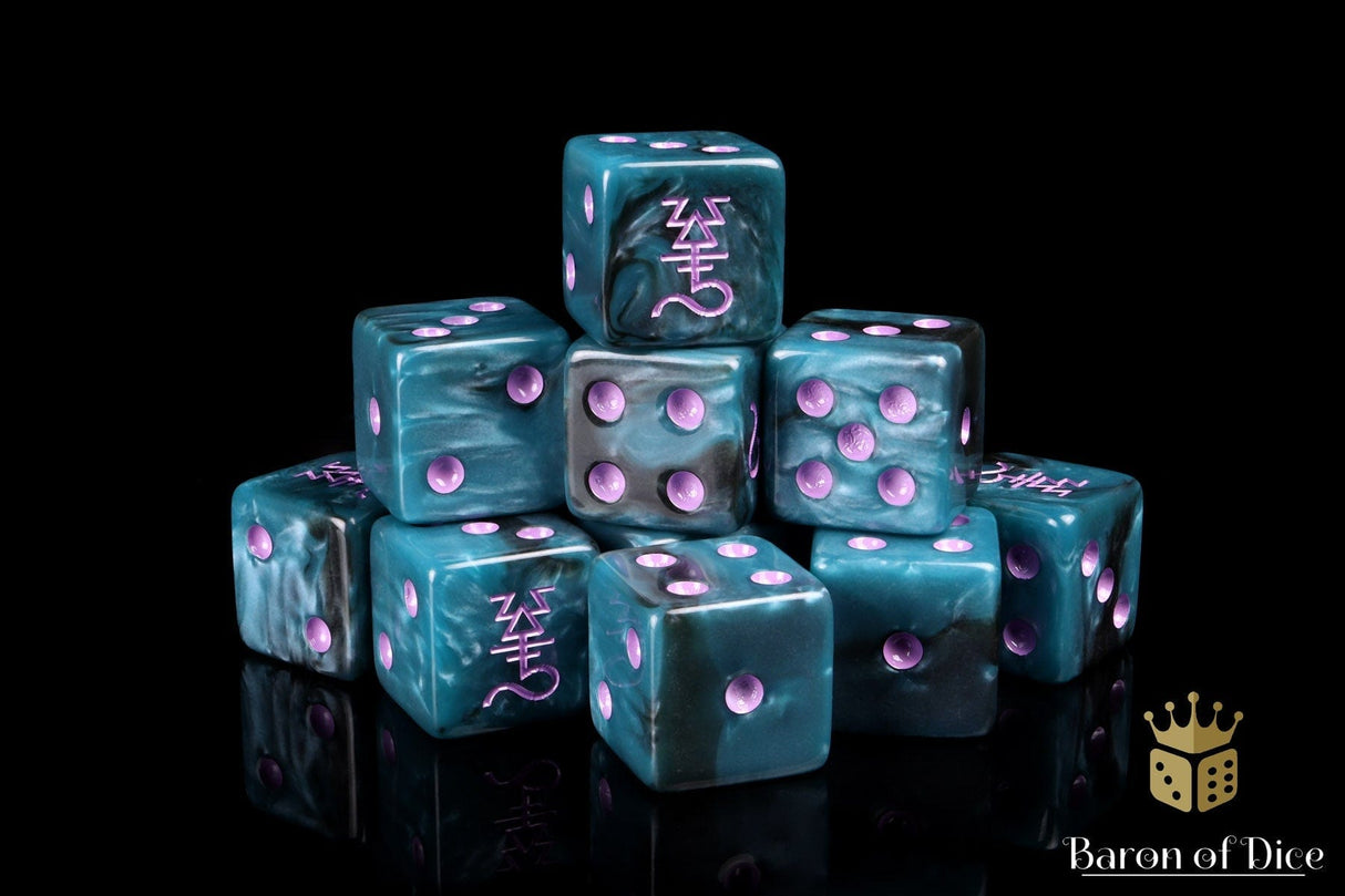 BaronOfDice Dark Ones 16mm Dice