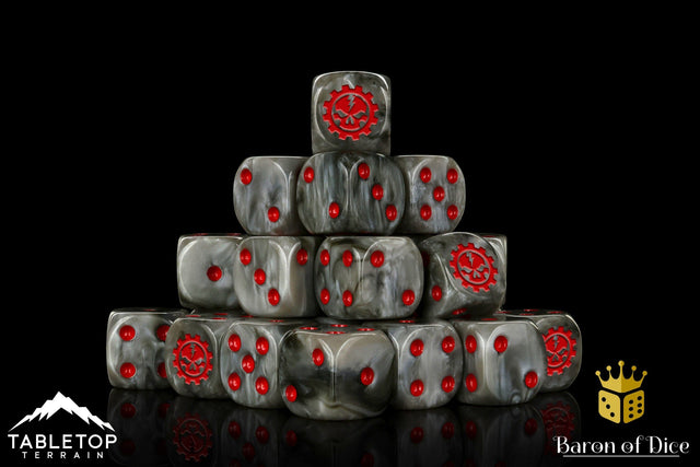 BaronOfDice Death Engines, Steel, Dice