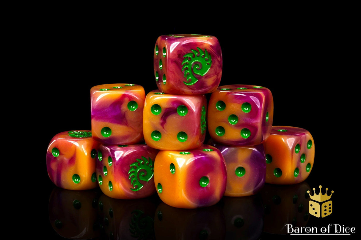 BaronOfDice Dice Alien 16mm Dice 4