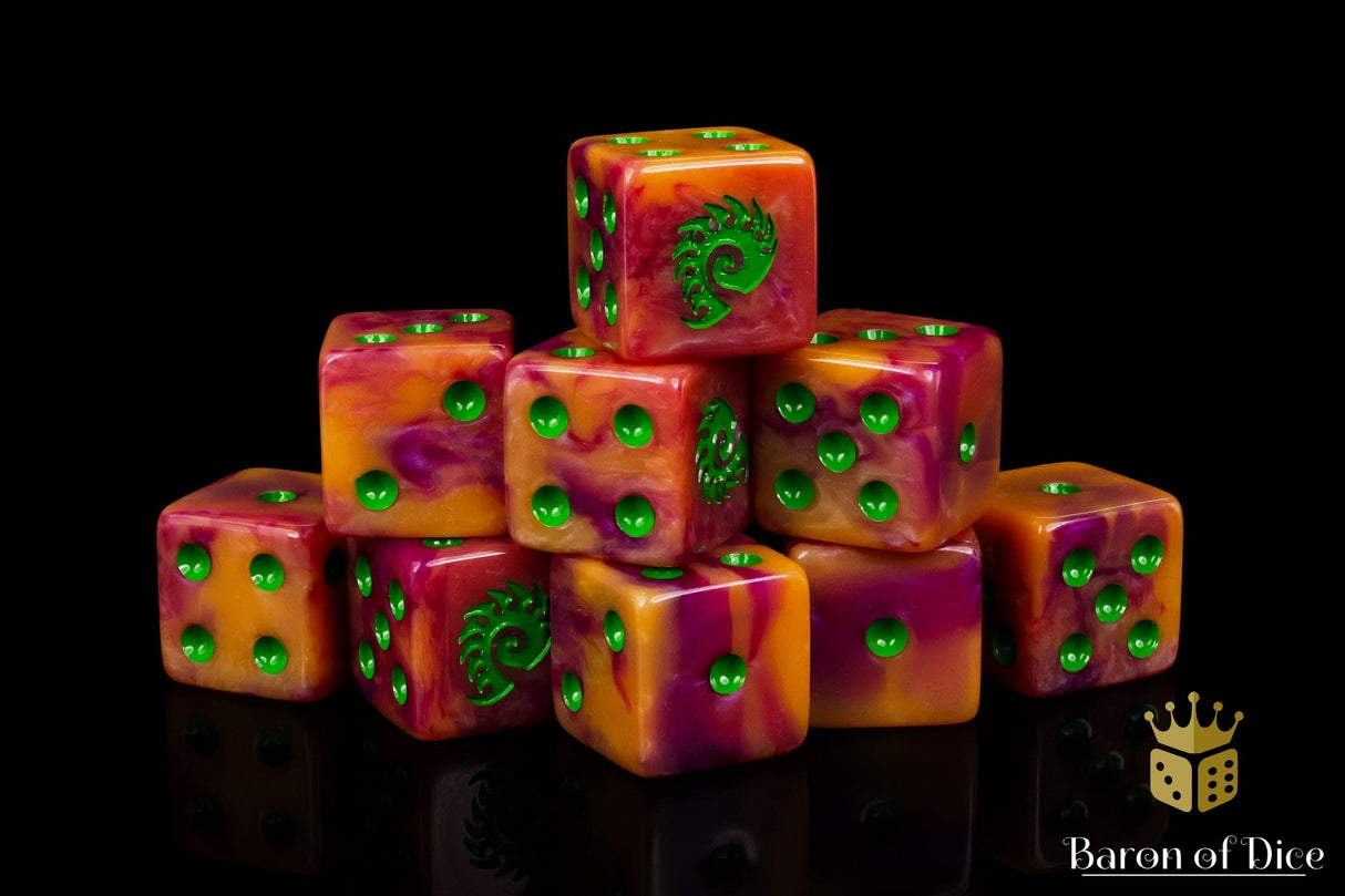 BaronOfDice Dice Alien 16mm Dice 4