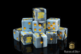 BaronOfDice Dice Clan McFlaggon, Ice Blue, Dice