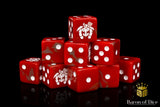 BaronOfDice Dice Crisis Robot, Red 16mm Dice