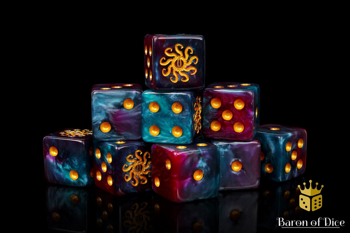 BaronOfDice Dice Cult of Knowledge 2, 16mm Dice