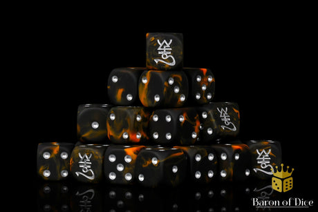 BaronOfDice Dice Dark Ones 16mm Dice