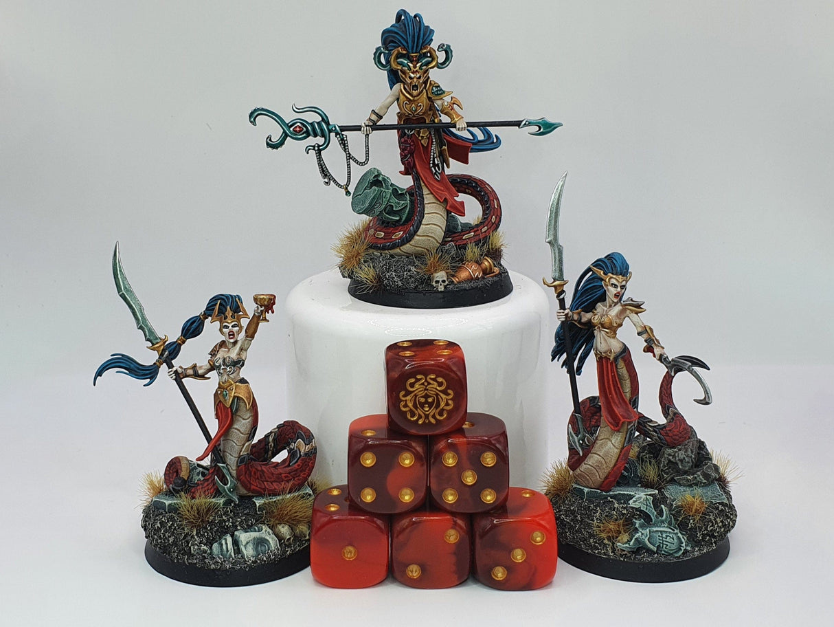 BaronOfDice Dice Daughters of Medusa 16mm Dice