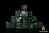 BaronOfDice Dice Day of The Dead, Green Coffin, Dice