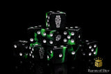 BaronOfDice Dice Day of the Dead, Silver Coffin, Dice
