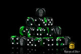 BaronOfDice Dice Day of the Dead, Silver Coffin, Dice