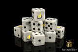 BaronOfDice Dice Flaming Book, 16mm Dice