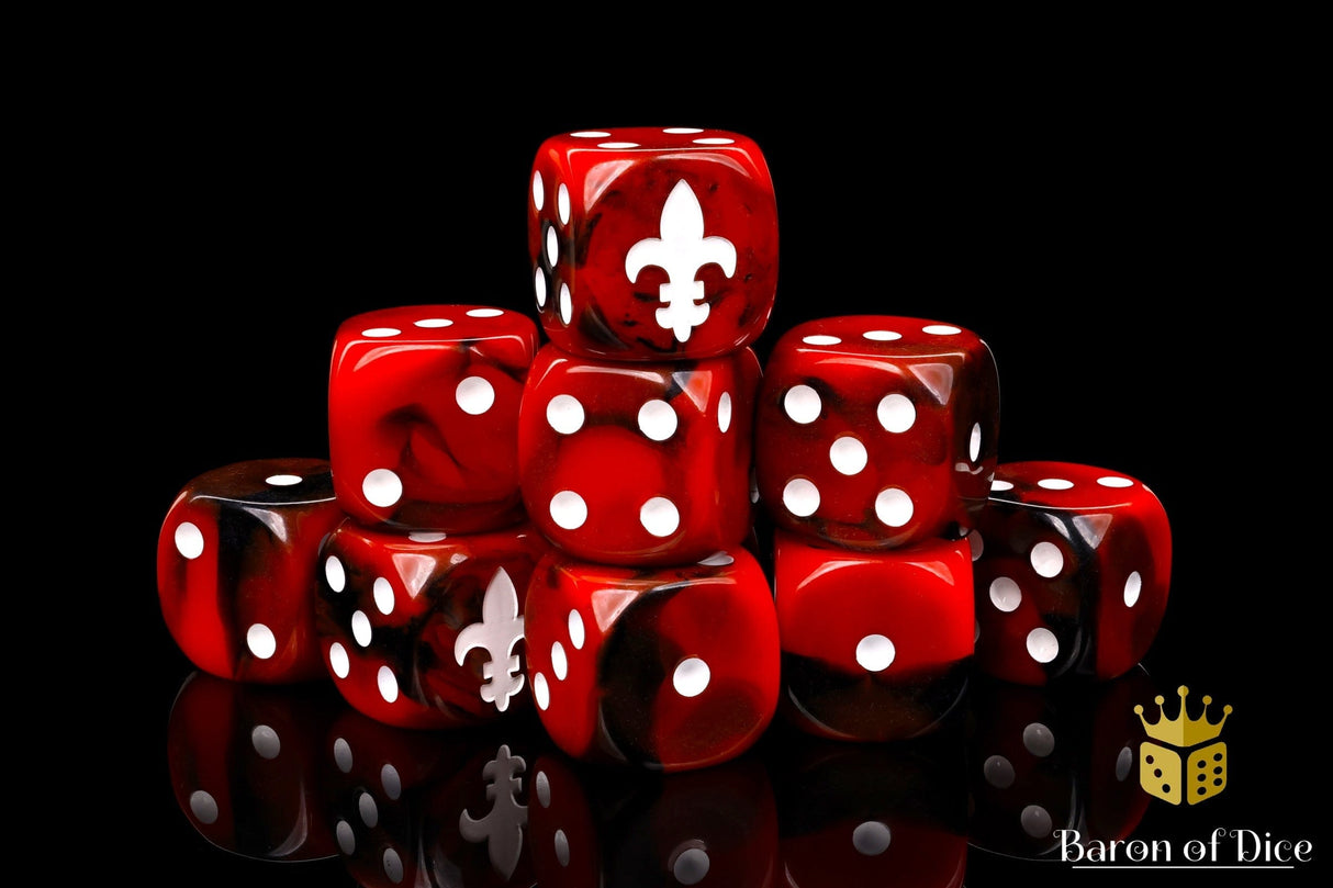 BaronOfDice Dice Fleur De Lis, Dice