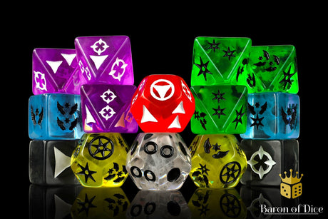 BaronOfDice Dice Galactic RPG, Dice Set