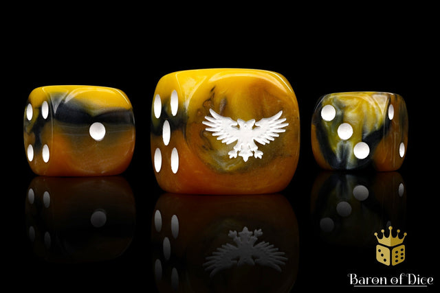 BaronOfDice Dice Inquisition Gold 16mm Dice