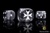 BaronOfDice Dice Knight Templars, Black