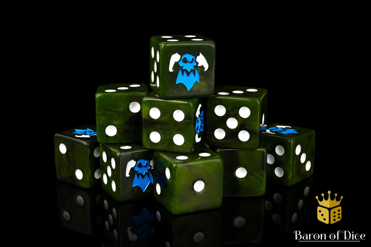 BaronOfDice Dice Orc Looters 16mm Dice