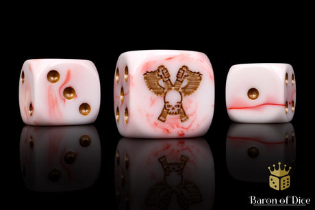 BaronOfDice Dice Skull Grinders, Carnage, Dice