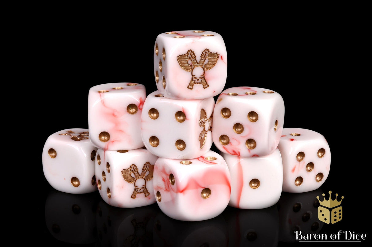 BaronOfDice Dice Skull Grinders, Carnage, Dice