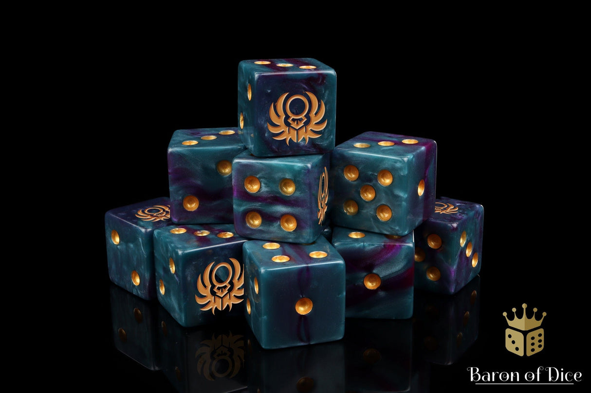 BaronOfDice Dice Sun Scarab, Infinity, Dice