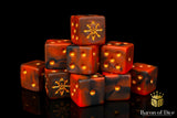 BaronOfDice Dice Tainted Knight, Red, Dice