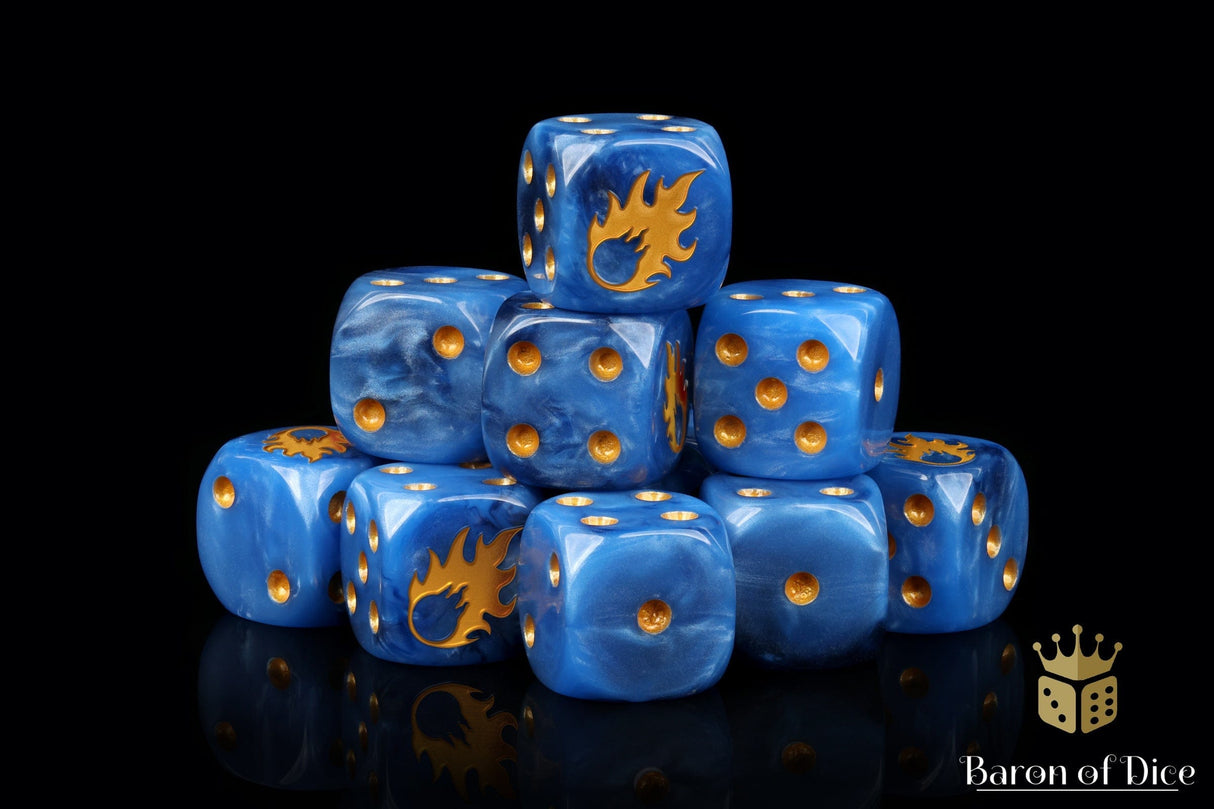 BaronOfDice Dice Twin Meteors 16mm Dice